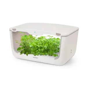 Klarstein GrowIt Farm Smart, inteligenten domači vrt, 28 rastlin, 48 W LED, 8 litrov