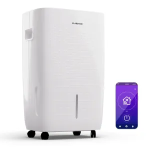Klarstein DryFy Connect 60, razvlaževalnik zraka, WiFi, kompresijski, 60l/24h, 45-65m²