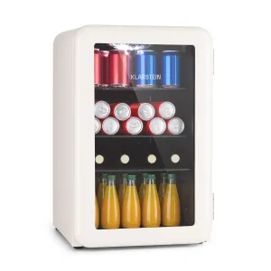 Klarstein PopLife 70, hladilnik za pijače, hladilnik, 0-10 °C, retro dizajn, LED