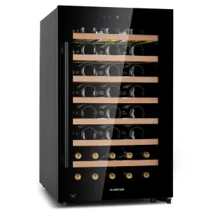 Klarstein Barossa 50 Uno, hladilnik za vino, 1 cona, 120 litrov/50 steklenic, zaslon na dotik