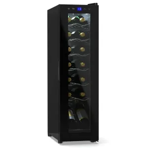 Klarstein Shiraz 18 Slim Uno hladilnik za vino 18 steklenic 5 - 18 °C upravljanje na dotik