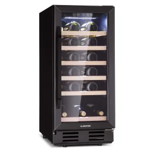 Klarstein Vinovilla 29 Built-In, vgradni hladilnik za vino, 81 l / 29 steklenic, 1 cona, steklena vrata, nerjaveče jeklo #5371