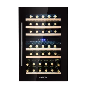 Klarstein Vinsider 35D Onyx Edition, vgradna vinska omara, razred energetske učinkovitosti G #1702