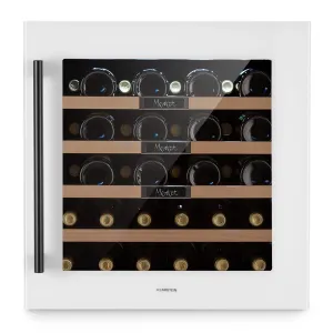 Klarstein Vinsider 36 Built-In Uno, vgradna vinoteka, 36 steklenic, 92 litrov, nerjaveče jeklo