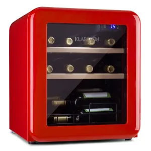 Klarstein Vinetage 12, hladilnik za pijačo, hladilnik, 46 litrov, 4 – 22 °C, retro oblika #3008