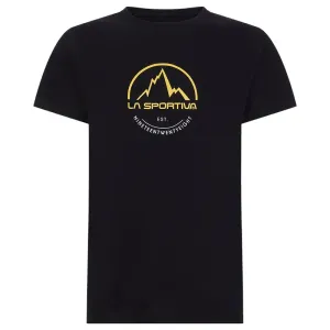 moški majica La Sportiva logo tee črna