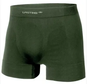 moški termo spodnje hlače Lasting Adam 6262 brezšivne zelena