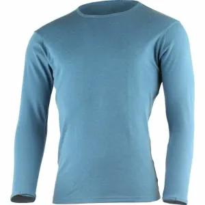 Moški merino pulover Lasting BELO-5454 modra