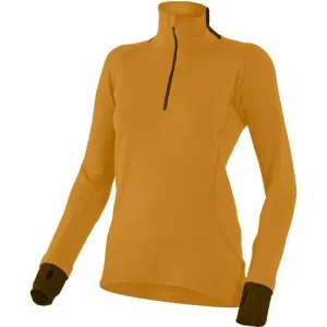 Ženski merino pulover Lasting EMILY-2429 gorčica #147509