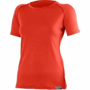 Ženska merino srajca Lasting ALEA-3737 rdeča