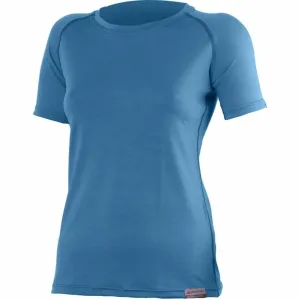Ženska merino srajca Lasting ALEA-5353 modra