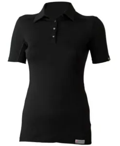 ženske volnena majica Lasting Alisa 9090 črna