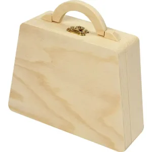 Lesena torba s sponko (Lesena torbica za dokončanje)