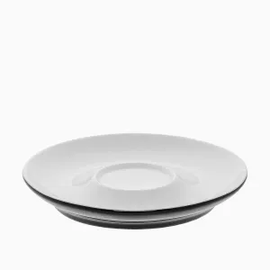 Krožnik za čajno skodelico za enega 16,5 cm - RGB čierna
