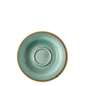 Krožnik za kavno skodelico 15,5 cm - Gaya Sand turkizne barve