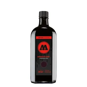 Črnilo SPEEDFLOW COCKTAIL MOLOTOW - shiny black 250 ml