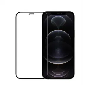 MG Full Glue Super Tough 2x zaščitno steklo za iPhone 12 / 12 Pro, črna