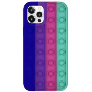 MG Pop It silikonski ovitek za iPhone 12 / 12 Pro, multicolor