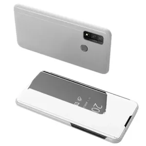 MG Clear View knjižni ovitek za Huawei P Smart 2020, srebro #138223
