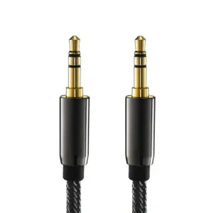 MG avdio kabel 3.5mm mini jack M/M 1.5m, črna #146248