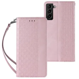 MG Magnet Strap knjižni usnjeni ovitek za Samsung Galaxy A23 5G, roza #139493