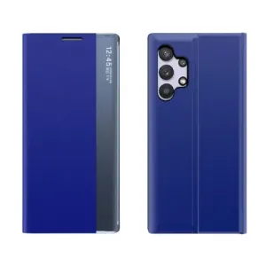 MG Sleep Case Smart Window knjižni ovitek za Samsung Galaxy A32 5G, modro