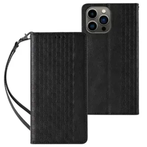 MG Magnet Strap knjižni ovitek za Samsung Galaxy A34 5G, črna
