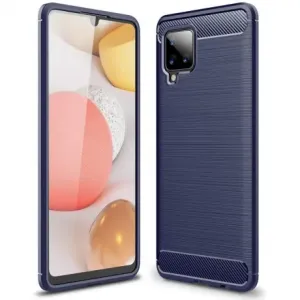 MG Carbon Case Flexible silikonski ovitek za Samsung Galaxy A42 5G, modro #138442