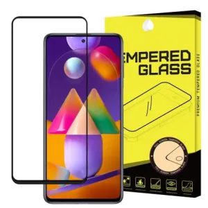 MG Full Glue Super Tough zaščitno steklo za Samsung Galaxy A71 / M51, črna #146595