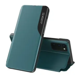 MG Eco Leather View knjižni ovitek za Samsung Galaxy A72, zelena #139568