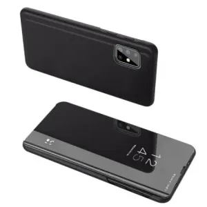 MG Clear View knižkové ovitek za Samsung Galaxy M31s, črna
