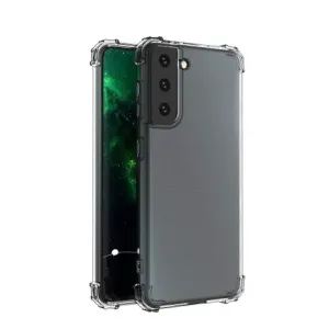 MG Anti Shock Military silikonski ovitek za Samsung Galaxy S21 Plus 5G, prozoren