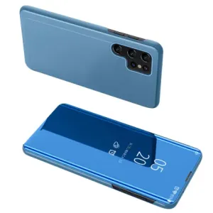 MG Clear View knjižni ovitek za Samsung Galaxy S23 Ultra, modro #139661