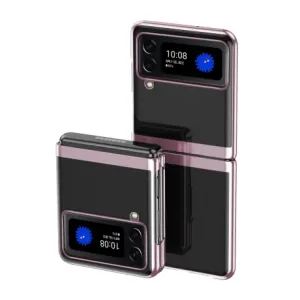 MG Plating Case ovitek za Samsung Galaxy Z Flip 3, roza #138716