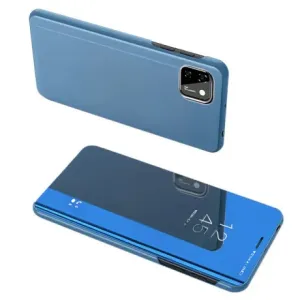 MG Clear View usnjeni ovitek za Huawei Y5p, modra #138250