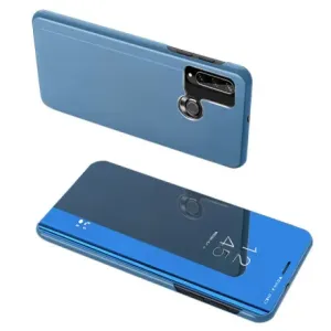 MG Clear View usnjeni ovitek za Huawei Y6p, modra