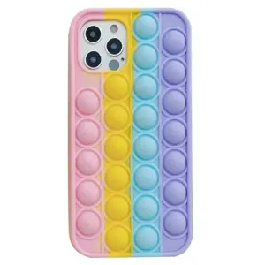 MG Pop It silikonski ovitek za iPhone 12 Pro Max, multicolor