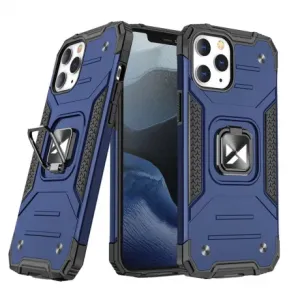 MG Ring Armor plastika ovitek za iPhone 12 Pro Max, modro
