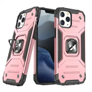 MG Ring Armor plastika ovitek za iPhone 13 Pro Max, roza #146513