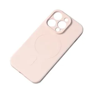 MG Silicone Magsafe ovitek za iPhone 13, roza