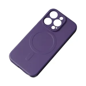 MG Silicone Magsafe ovitek za iPhone 13, vijolična