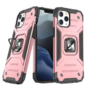 MG Ring Armor plastika ovitek za iPhone 14 Pro, roza