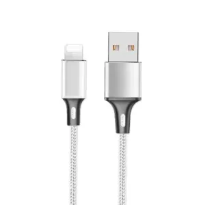 MG kabel USB / Lightning 2.4A 2m, belo #146220
