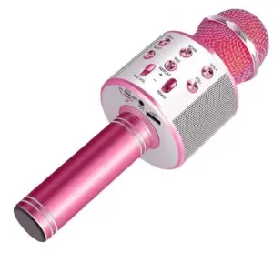 MG Bluetooth Karaoke mikrofon z zvočnikom, roza #145760
