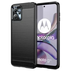 MG Carbon ovitek za Motorola Moto G53 / G13, črna