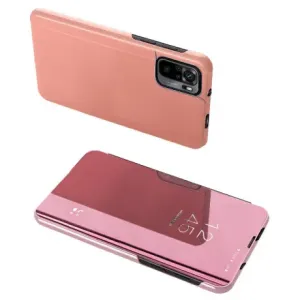 MG Clear View knjižni ovitek za Xiaomi Poco M4 Pro 5G, roza