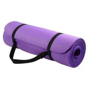 MG Gymnastic Yoga Premium protidrsna podloga za vadbo  10mm + ovitek, vijolična #145810