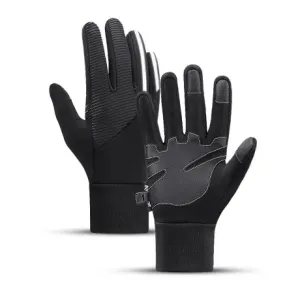 MG Non-slip rokavice  za zaslone na dotik L, črna