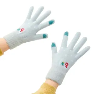 MG Snowman rokavice  za zaslone na dotik, zelena