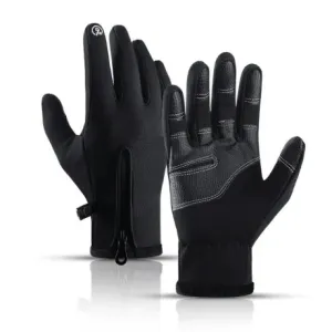 MG Sports rokavice  za zaslone na dotik M, črna